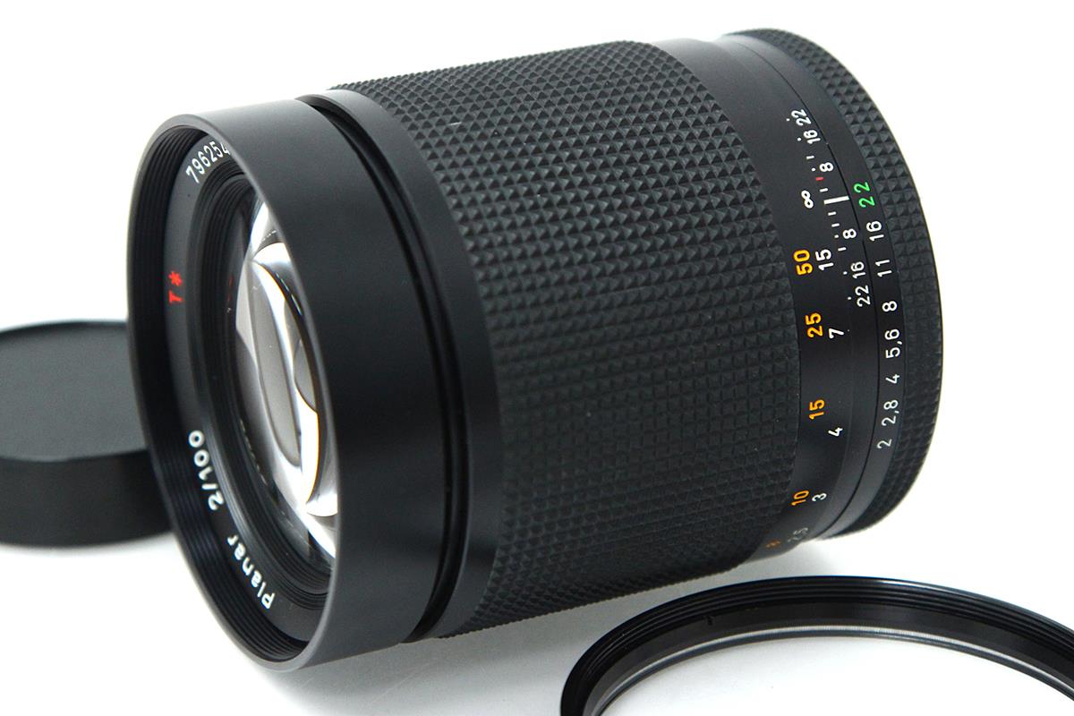 【中古】【極美品】コンタックス Planar T* 100mm F2 MMJ γH2298-2A2F