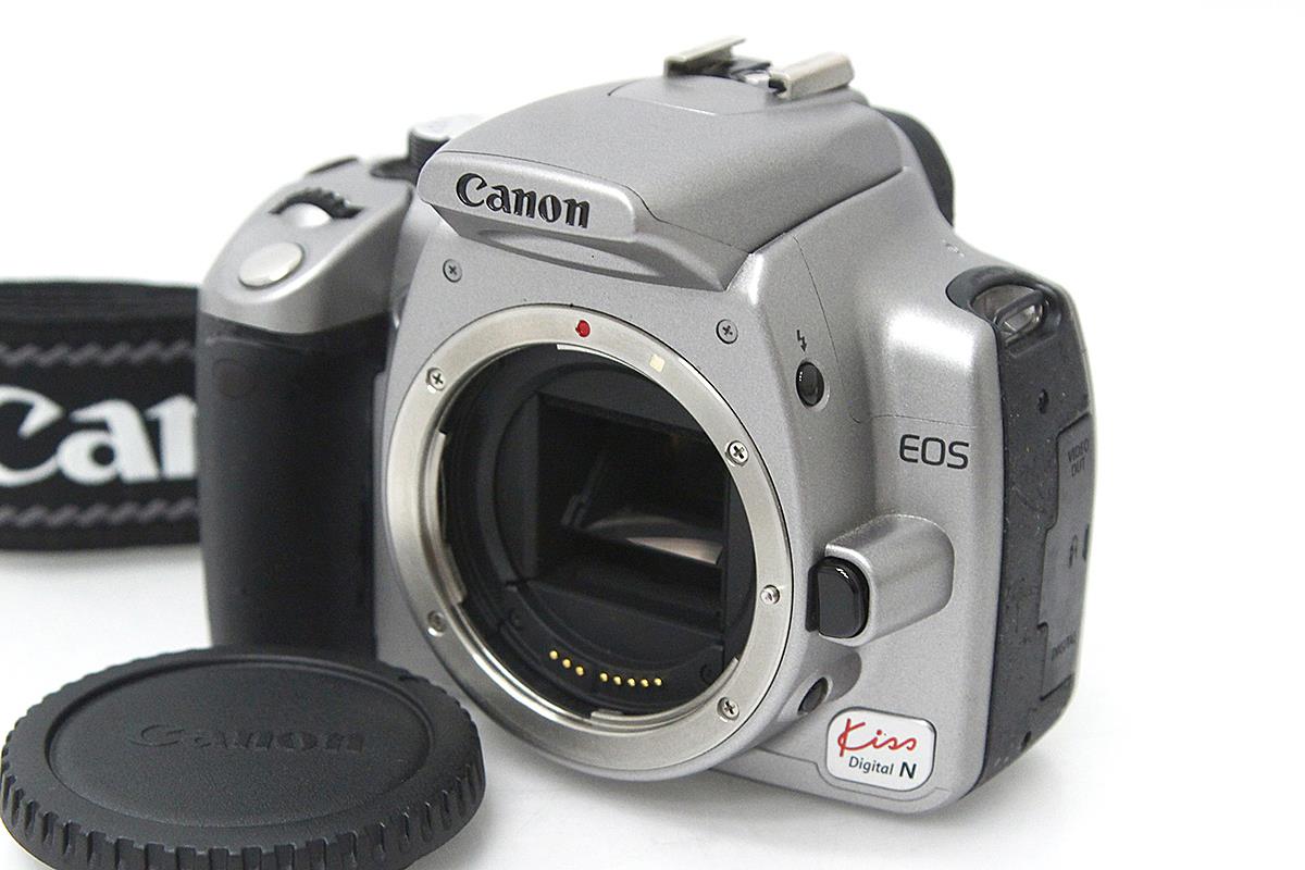 【中古】【お買い得商品】キャノン EOS Kiss デジタルN ボディ シルバー γH2653-2Q2B-ψ