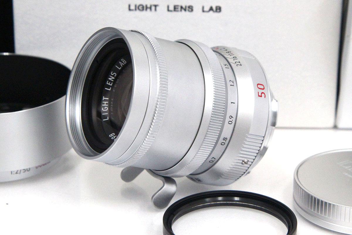【中古】【極美品】Light Lens Lab M 50mm F2 SP II シルバー ライカMマウント用 γA5014-2A3
