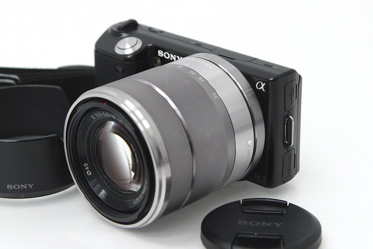 【中古】【並品】ソニー α NEX-5K ズームレンズキット シャッター回数 約15400回以下 γH3091-2P2A