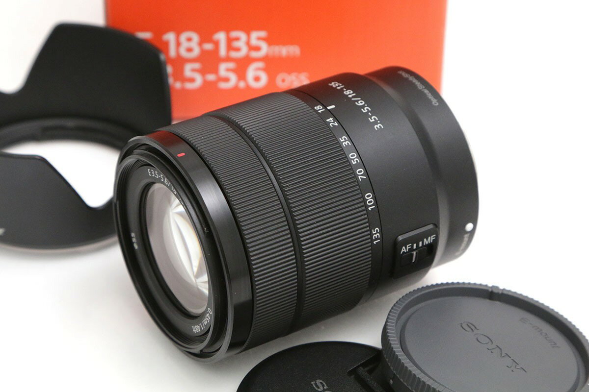 【中古】【美品】ソニー E 18-135mm F3.5-5.6 OSS SEL18135 CA01-B3713-2A3 SONY Eマウント APS-C 標準..
