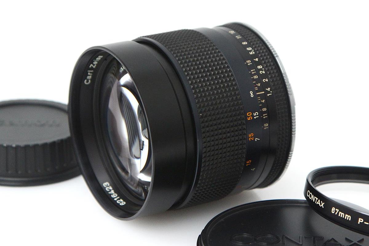 【中古】【並品】コンタックス Planar T 85mm F1.4 AEG ヤシカコンタックスマウント用 γH3355-2O1A