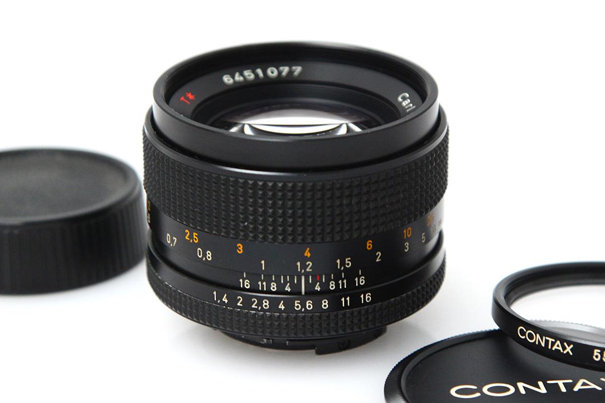 【中古】【並品】コンタックス Planar T 50mm F1.4 AEJ ヤシカコンタックスマウント用 γH3357-2O1A