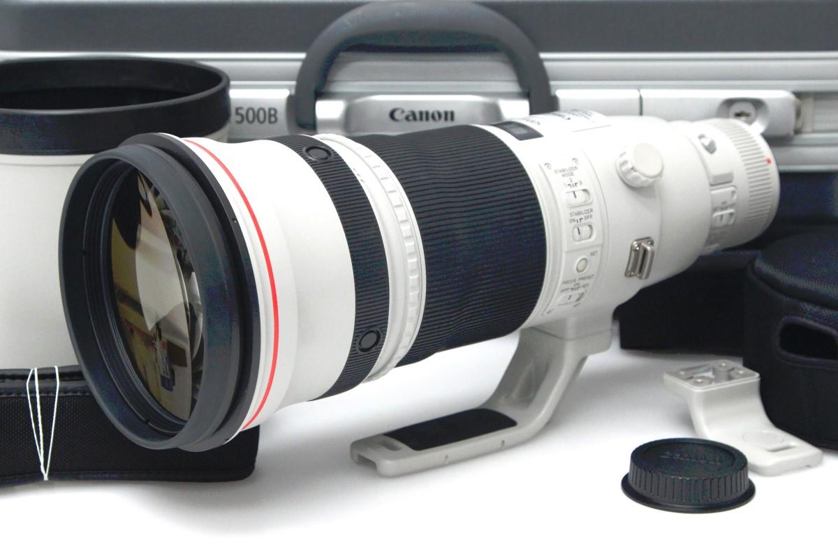 【中古】【美品】キヤノン EF500mm F4L IS II USM γT508-2E5