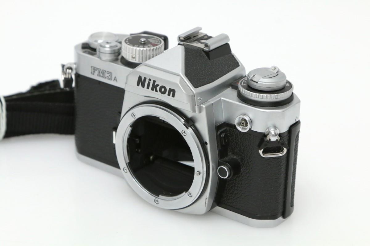 ニコン FM3A ボディ シルバー CA01-T1326-3U4A Nikon ハイブリッドシャッター マニュアルフォーカス一眼レフ
