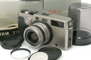 【中古】【美品】富士フイルム TX-1＋SUPER-EBC FUJINON 45mm F4 CA01-T1323-2E2 FUJIFILM 35ミリフィルム使用 パノラマ レンジファインダー