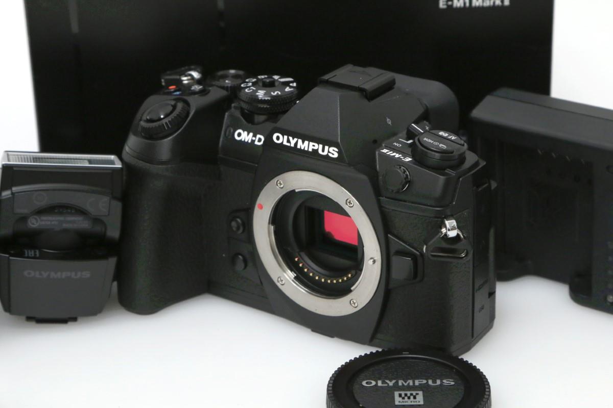 【中古】【並品】オリンパス OM-D E-M1 Mark II ボディ ブラック CA01-T1291-2P4 マイクロフォーサーズ ミラーレス マーク2 本体 フォーサーズ ミラーレス 小型 カメラ マーク2 4K 動画