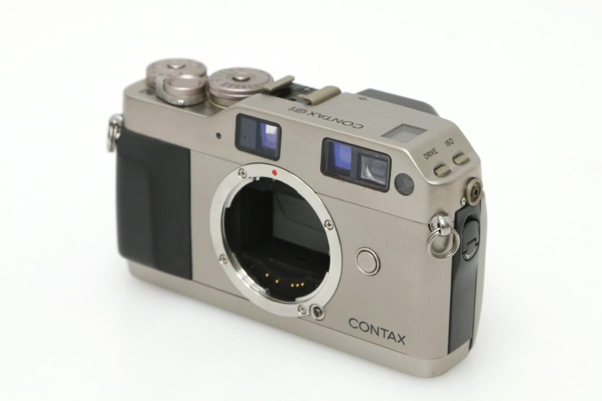 【中古】【訳有品】コンタックス CONTAX G1 ボディ CA01-T1333-3U4B-ψ フィルム レンジファインダー カメラ コンパクト 本体 中古