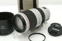 【中古】【美品】キヤノン EF100-400mm F4.5-5.6L IS II USM CA01-T1374-2M4 Canon 超望遠ズーム Lレンズ EFマウント 防塵 防滴