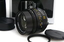 【中古】【極美品】ライカ Summilux-M 50mm F1.4 ASPH. 11728 ブラック CA01-A7730-2K3 レンズ オールド Mマウント ズミルックス 単焦点 フルサイズ