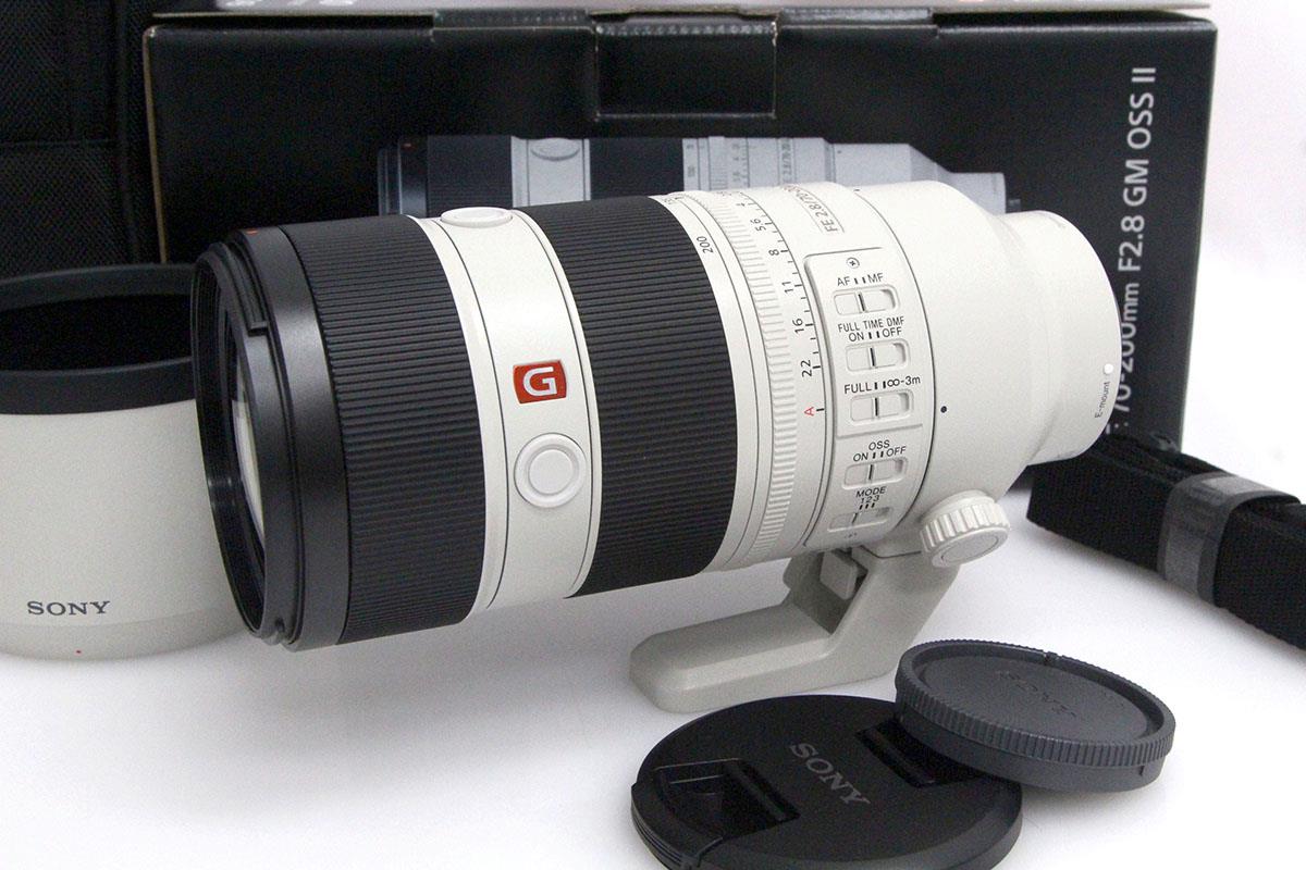 【中古】【極美品】ソニー FE 70-200mm F2.8 GM OSS II SEL70200GM2 CA01-A7797-2N3 フルサイズ 望遠ズーム レンズ 大口径 Gマスター 中古