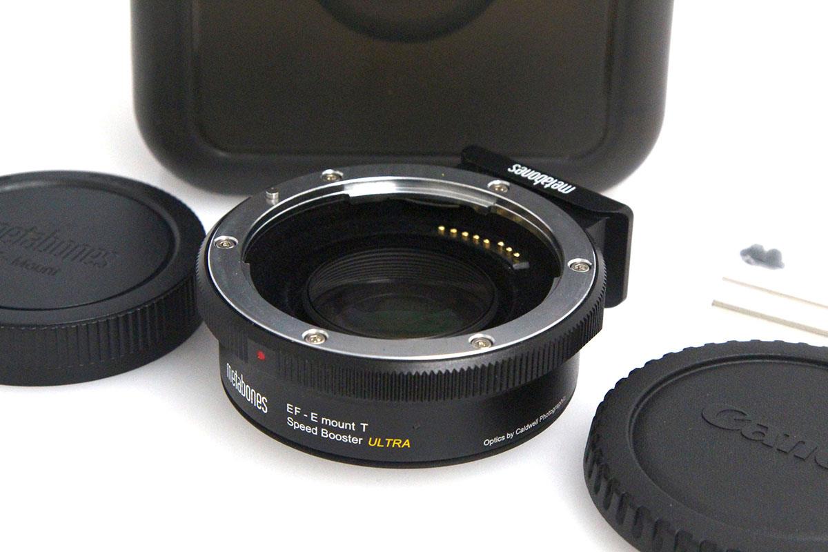 Metabones SpeedBooster Ultra BT4 MB SPEF-E-BT4 CA01-A7951-2D4 メタボーンズ SONY NEX Eマウント 電子接点 Canon