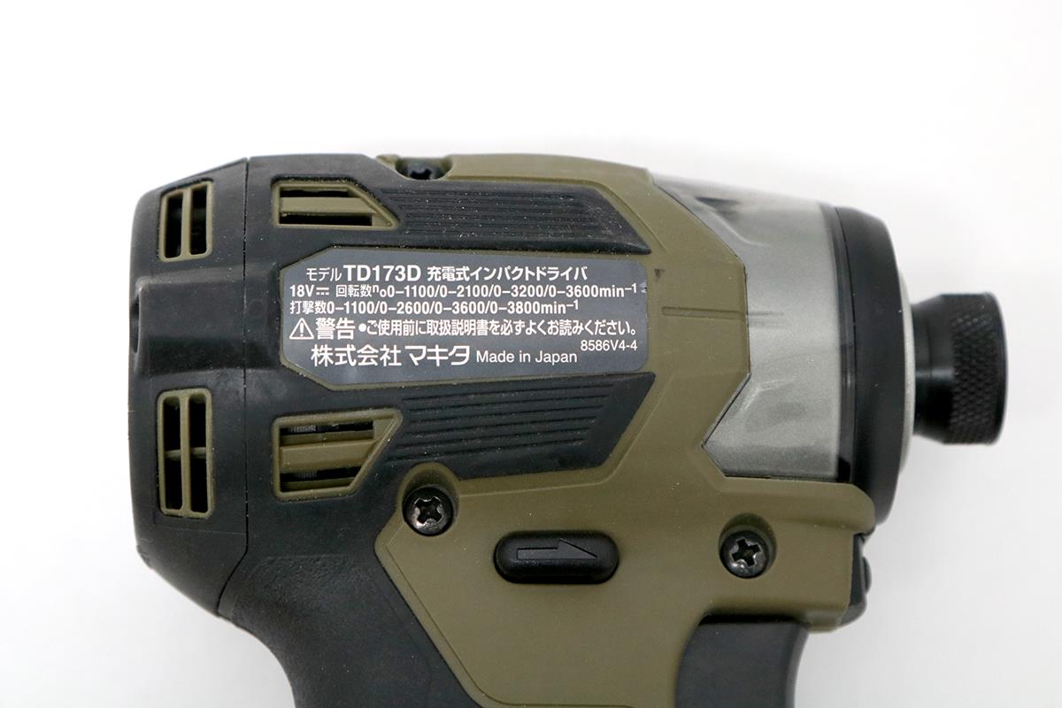 【中古】【未使用品】マキタ TD173DZO オリーブ 充電式インパクトドライバ TL04-M3...