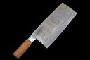 【中古】【美品】杉本 中華包丁 2号 220mm 鍔付き柄 KN02-A10941-2L1D 切る 叩く 潰す 大きな長方形 強靭な刃 重い 庖丁 中華料理