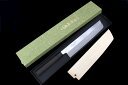 【中古】【未使用品】高鳳 鱧切包丁 本焼 尺 平鏡面 黒檀柄 白鞘・箱付 KN02-A10984-2L3A はも 小骨 骨切 細く長い形状 刃こぼれしにくい 刃...