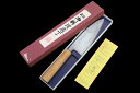【中古】【並品】研常 出刃包丁 霞 五寸 朴柄 箱付 KN02-B507-2L2C 研常 出刃包丁 霞 五寸 朴柄 箱付