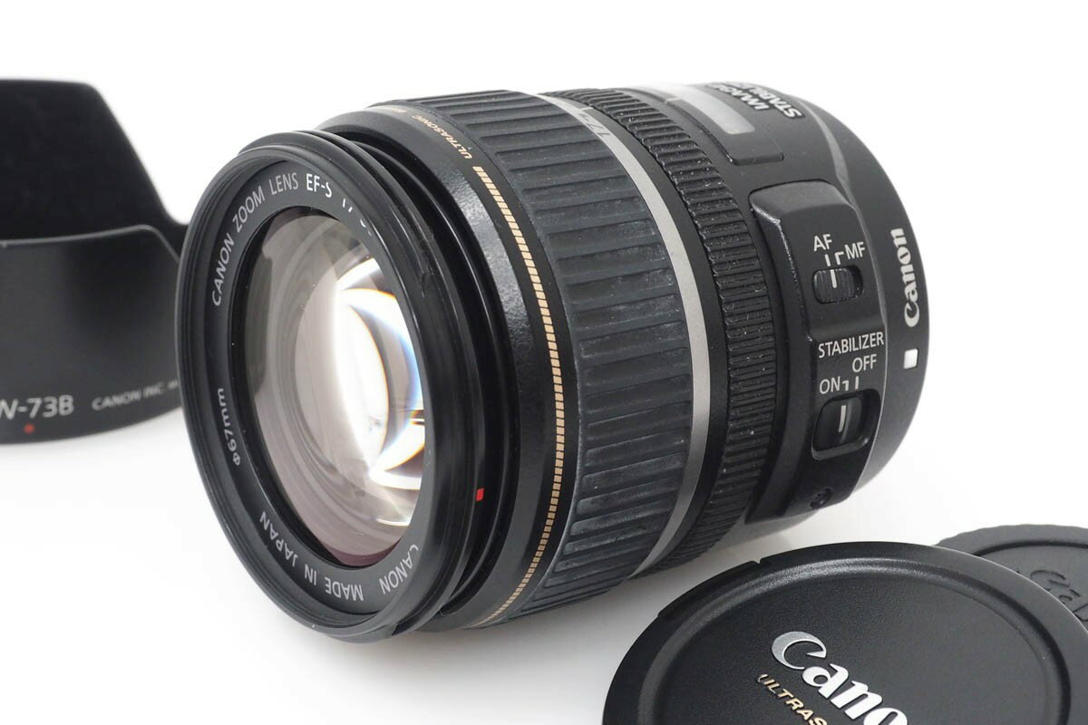 【中古】【ジャンク品】キヤノン EF-S17-85mm F4-5.6 IS USM CA01-R853-2M1B-ψ EFマウント 標準 AF MF APS-C 手ブレ補正 中古