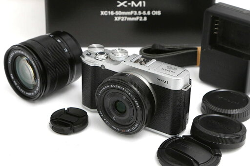 【中古】【並品】富士フイルム X-M1 ダブルレンズキット CA01-B1150-2Q4 富士フイルム FUJIFILM Xシリーズ ミラーレス Xマウント APS-C レンズキット 【中古】【並品】富士フイルム X-M1 ダブルレンズキット CA01-B1150-2Q4 富士フイルム FUJIFILM Xシリーズ ミラーレス Xマウント APS-C レンズキット