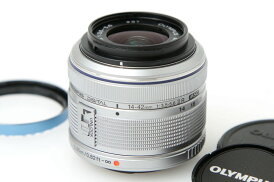 【中古】【お買い得品】オリンパス M.ZUIKO DIGITAL 14-42mm F3.5-5.6 II R シルバー CA01-R1582-2M2B-ψ マイクロフォーサーズマウント 標準ズーム AF ズイコー
