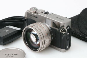 【中古】【美品】コニカ HEXAR RF Limited ボディ M-HEXANON 50mm F1.2 レンズ付 CA01-M4521-2K3 35mm Mマウント ヘキサー リミテッド ヘキサノン