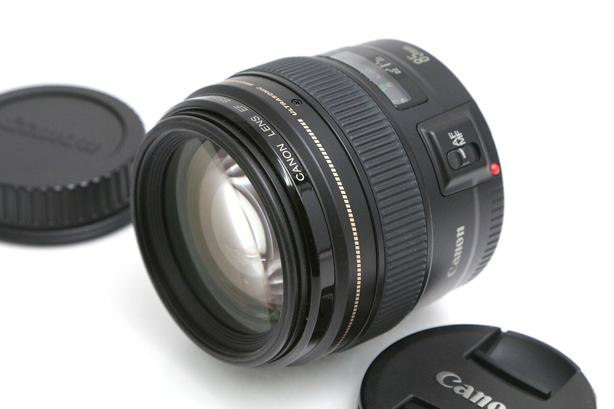 【中古】【良品】キヤノン EF85mm F1.8 USM CA01-B1959-2A2B CANON キヤノン EFマウント 単焦点 AF/MF フルサイズ