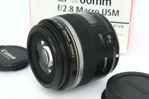 【中古】【並品】キヤノン EF-S60mm F2.8 マクロ USM CA01-R1981-2A4 CANON キヤノン EFマウント 単焦点 AF APS-C マクロ 【中古】【並品】キヤノン EF-S60mm F2.8 マクロ USM CA01-R1981-2A4 CANON キヤノン EFマウント 単焦点 AF APS-C マクロ
