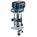 マキタ RT50DRG 充電式トリマ (バッテリ(6.0Ah)×1本、充電器、ケース付) 18V チャック孔径6・8mm 電気 6・8 mm 変速機能 LED ...