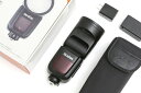 【中古】【良品】ゴドックス V1C キヤノン用 CA01-B1999-2F1 GODOX ゴドックス クリップオンラウンド フラッシュ TTL