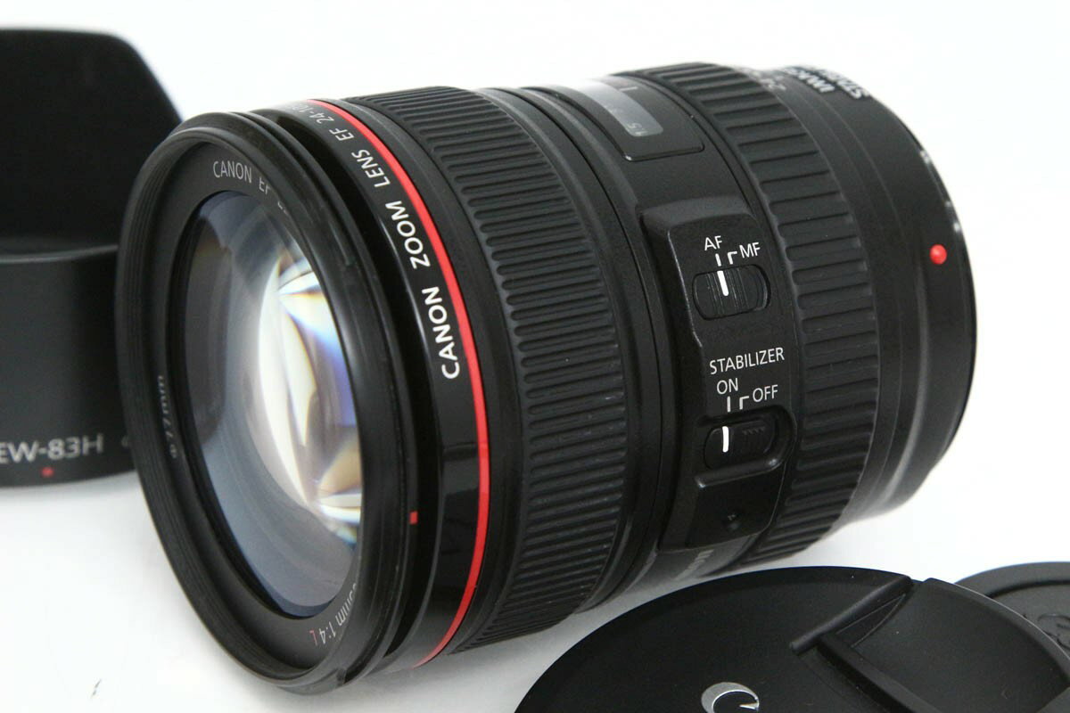 【中古】【良品】キヤノン EF24-105mm F4L IS USM CA01-R2273-2M7A Canon EFマウント フルサイズ 標準ズーム 手ブレ補正 Lレンズ 中古