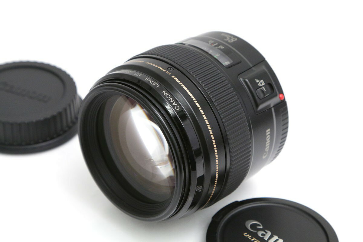 【中古】【並品】キヤノン EF85mm F1.8 USM CA01-B2441-2A1E CANON キヤノン EFマウント 単焦点 AF/MF フルサイズ