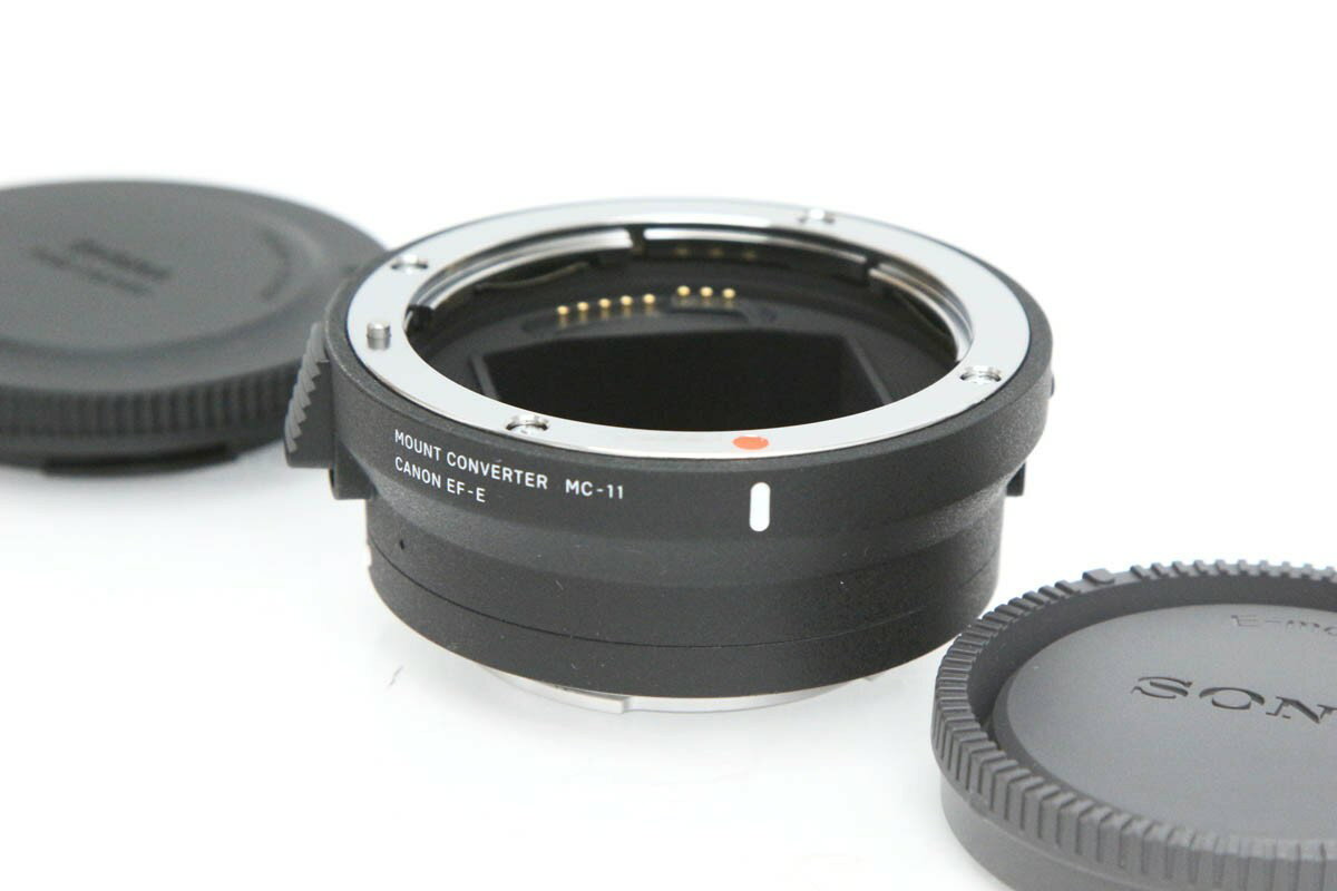 【中古】【美品】シグマ MOUNT CONVERTER MC-11 CANON EF-E ソニー用 CA01-R3125-2D2E SIGMA EFマウン..