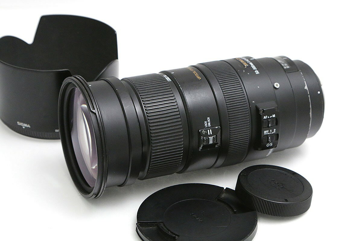 【中古】【お買い得品】シグマ APO 50-500mm F4.5-6.3 DG OS HSM (キヤノン用) CA01-B3633-2B1 シグマ ..