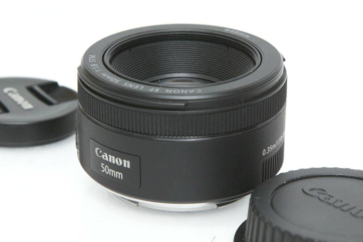 【中古】【美品】キヤノン EF50mm F1.8 STM CA01-R3137-2M6C CANON キヤノン EFマウント 単焦点 AF/MF フルサイズ