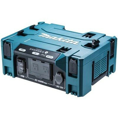 ■商品特徴 ・ポータブル電源と接続することで、どこでもAC100V電源を使用できます ・最大1,400Wの連続出力に対応し、電動工具や各種機器へ安定した電力を供給します ・AC・USB・DC12Vの豊富な出力端子を搭載し、幅広い機器に対応します ・災害時の充電、現場作業、アウトドアなど多彩なシーンで活躍します ・大容量PDC1200や18Vバッテリー対応のPDC01と接続して使用可能です ・フックでポータブル電源と連結でき、使いやすいタッチボタン設計を採用しています ■商品仕様 電源(V)：ポータブル電源：PDC1200、ポータブル電源ユニット：PDC01 インバータ性能：連続出力：1,400W(VA)、瞬間最大出力：2,800W(VA) AC電源(2口)：AC出力：純正弦波、AC電圧：100V、出力周波数：50Hz/60Hz(切替式) USB電源(各2口)：Type-A：DC5V/2.4A、Type-C：USB-PD30W DC12V電源(1口)：DC12V/10A 本機寸法(mm) ：長さ345×幅395×高さ163 質量(kg)：7.3 機能 ：USB機器充電：○ ■ケースの特性およびご留意事項 製品素材の都合上、保管及び移動の過程においてプラスチックケースに軽微な擦れ傷等がつく場合がございます。 著しい状態不良を除き、上記理由においての商品発送後の交換およびご返品はお受けできかねます。 予めご了承ください。