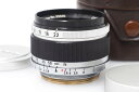 【中古】【美品】キヤノン Canon 35mm F2.8 L39 CA01-R535-2N2D Canon キヤノン レンジファインダー用 広角レンズ