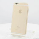 【中古】Apple(アップル) iPhone6s 64GB ゴールド MKQQ2J／A SIMフリー 【269-ud】