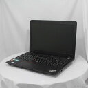 【中古】Lenovo(レノボジャパン) 格安安心パソコン ThinkPad E570 20H6A09WJP 〔Windows 10〕 【305-ud】