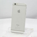 【中古】Apple(アップル) iPhone6s 64GB シルバー MKQP2J／A SIMフリー 【258-ud】