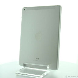 【中古】Apple(アップル) iPad 第5世代 32GB シルバー MP1L2J／A docomoロック解除SIMフリー 【368-ud】