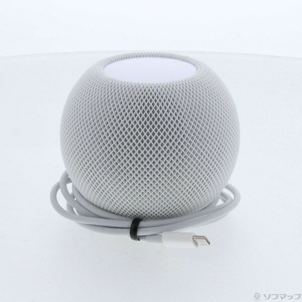 【中古】Apple(アップル) HomePod mini ホワイト MY5H2J／A 【377-ud】