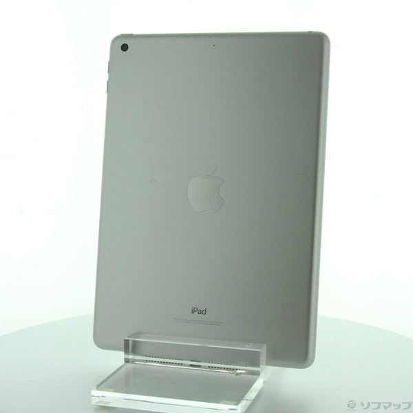 【中古】Apple(アップル) iPad 第6世代 128GB シルバー MR7K2LL／A Wi-Fi 【368-ud】