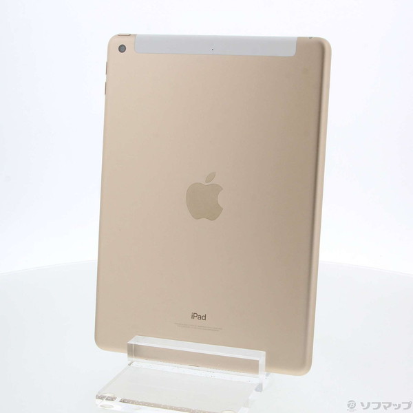 【中古】Apple(アップル) iPad 第5世代 32GB ゴールド MPG42J／A auロック解除SIMフリー 【269-ud】