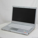 【中古】Panasonic(パナソニック) 格安安心パソコン Lets note LX6 CF-LX6RDPVS 【349-ud】