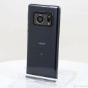 【中古】SHARP(シャープ) AQUOS R6 128GB ブラック A101SH SoftBank 〔ネットワーク利用制限▲〕 【220-ud】