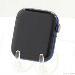 【中古】Apple(アップル) Apple Watch Series 6 GPS + Cellular 44mm ブルーアルミニウムケース バンド無し 【349-ud】