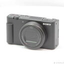 【中古】SONY(ソニー) VLOGCAM ZV-1 II ブラック 【198-ud】