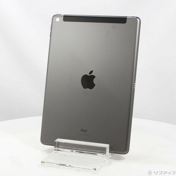 【中古】Apple(アップル) iPad 第7世代 32GB スペースグレイ MW6A2J／A docomoロック解除SIMフリー 【276-ud】