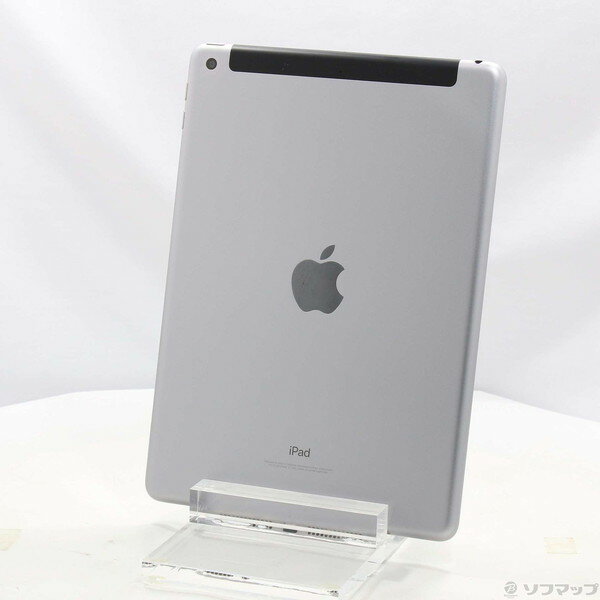 【中古】Apple(アップル) iPad 第6世代 32GB スペースグレイ MR6N2J／A docomoロック解除SIMフリー 【381-ud】