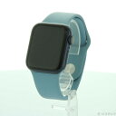 【中古】Apple(アップル) Apple Watch Series 6 GPS 40mm ブルーアルミニウムケース ノーザンブルースポーツバンド 【276-u...