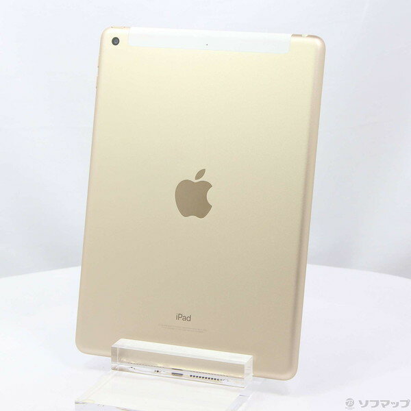 【中古】Apple(アップル) iPad 第5世代 32GB ゴールド MPG42J／A auロック解除SIMフリー 【258-ud】